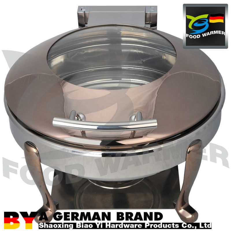SS 304 Stainless Steel Chafing Dish Durable Easy Cleaning Elegant Appearance